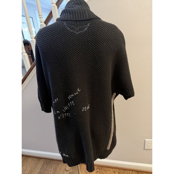 ZADIG & VOLTAIRE West Open Cashmere Cardigan In Noir XS/S - Picture 9 of 14